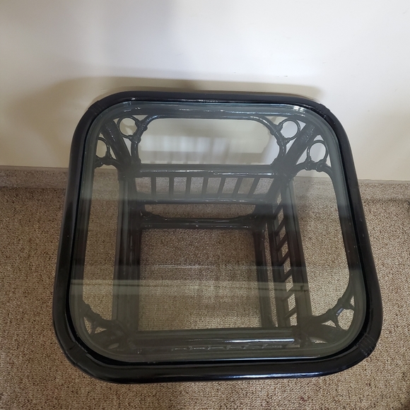 3 piece glass accent tables - Picture 8 of 8